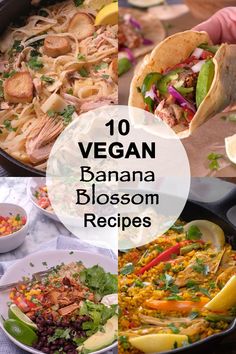 the best vegan banana blossom recipes