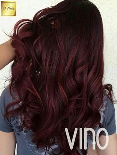 Deep Wine Hair Color, Hair Color Auburn, Hair 2024