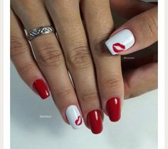 Nail Art Pictures, Valentine Nail Art, Nail Designs Valentines, Best Nail Art Designs, Nails Polish, Gel Nail Designs, Valentine's Day Nails, Valentines Nails, Perfect Nails