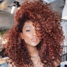 Hair Cuts And Color, Pumpkin Spice Hair, Red Hair Inspiration, Copper Red Hair, Red Curls, Pelo Afro