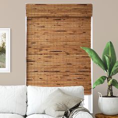 Super Value Cordless Bamboo Woven Wood Shades Matchstick Blinds, Natural Blinds, Bamboo Roller Shades, Bamboo Roman Shades, Cheap Blinds, Japandi Living, Bamboo Curtains, Woven Wood Shades, Bamboo Blinds