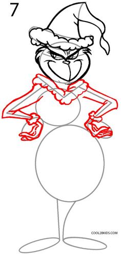 how to draw an angry bird in the style of santa claus step by step drawing