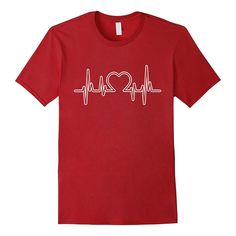 Nurse Heartbeat Heart Beat Shirt   Valentine Heart T shirt Easy 30 day return policy Heart T Shirt, Dear Mom, Heart Beat, Formal Looks, Valentine Heart, Nurse Gifts, Stylish Shirts, Luxury Outfits, In A Heartbeat