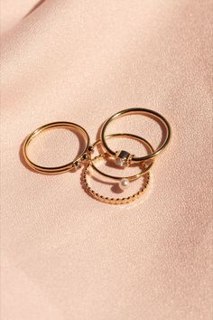 laguna ring - xl gemma ring - maldives ring - venice ring from BEADS by tara gold and pearl ring - delicate gold rings - friendship rings - gold ring stack 14k Yellow Gold Rings With Pearl Charm, Classic Pearl Stackable Rings, Dainty Stackable Pearl Promise Ring, Delicate Stackable Pearl Ring As Promise Ring, Delicate Stackable Pearl Ring For Promise, Stackable 14k Gold Pearl Ring With Round Band, Delicate Stackable Pearl Promise Ring, Elegant 14k Gold Stackable Pearl Ring, Delicate Stackable Pearl Ring For Everyday