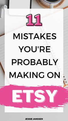 11 Super Common Etsy Shop Mistakes That I See So Many Sellers Making Etsy Business Plan, Etsy Hacks, Start An Etsy Shop, Ebay Reinstatement, Mompreneur Quotes, Selling Printables, Make Passive Income Online, Seller Tips