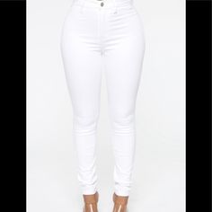 Brand New With Tag Fashionnova Eva Super Soft Pants. White. Woman Size 13 High Rise Cotton Pants For Night Out, High Rise Cotton Bottoms For Night Out, High-rise Cotton Bottoms For Night Out, High-waisted Cotton Pants For Night Out, High-waist Cotton Bottoms For Night Out, White Cotton Bottoms For Night Out, Trendy White Pants For Night Out, High Rise White Bottoms For Night Out, White High Rise Bottoms For Night Out