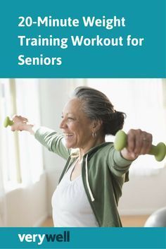 Regular exercise can help you to remain independent, improve balance and mobility, and reduce symptoms of illness or pain. In addition to the physical benefits, exercise provides great mental benefits as well. Learn more about this quick 20-minute workout for seniors to increase strength. The best part? You can do this workout at home! Strength Training Routine, 20 Minute Workout, Weight Training Workouts, Senior Fitness, Healthy Aging, Regular Exercise, Weight Training, Fitness Diet