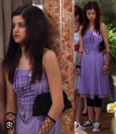 Disney Channel Fashion 2000s, 2010s Party Outfit, Disney 2000s Fashion, 2010 Party Outfit, 2000s Disney Channel Outfits, Disney Channel Fashion, Disney Channel Costumes, Feminine Costumes, 2010 Aesthetic Outfits