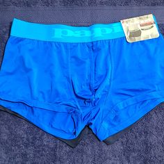 Papi Inc Mens Brazilian Trunks (2pack). Brand New. Never Worn. Modern 4 Way Stretch Performance, Moisture Wicking, Quick Dry, Micro Fiber Trunks. Price Negotiable. Blue Compression Boxer Briefs With Go-dry Technology, Blue Compression Go-dry Boxer Briefs, Compression Go-dry Blue Boxer Briefs, Casual Blue Boxer Briefs With Go-dry Technology, Sporty Blue Boxer Briefs With Go-dry Feature, Casual Blue Boxer Briefs With Go-dry, Sporty Blue Boxer Briefs With Go-dry Technology, Sporty Blue Boxer Briefs With Go-dry, Casual Blue Anti-odor Boxer Briefs