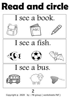 the worksheet for reading and writing words with pictures to help students learn how to read