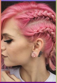 Braids for Short Hair: Short Braided Hairstyles for Women #shorthairstyles #shorthair #hairstyles #easyhairstyles #summerhair #summerhairstyles #hairstyletutorial Cute Braids For Short Hair, Short Braided Hairstyles, Braided Hairstyles For Women, Cute Braids, Curly Hair Braids, Braid Inspiration, Long Box Braids, Short Braids, Cool Braid Hairstyles