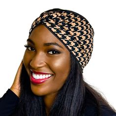 Extra Wide Satin Lined Turban Stretchy Headband designed to look like a head wrap. easy to wear, style your hair in seconds with this extra wide band. Made from a beautiful selection of comfortable, stretchy fabric. The silky-finish inner lining keeps your hair protected from friction and breakage. I make these in small batches. They're made and shipped from Atlanta, GA USA. Care instructions: Wash on cold with similar colors (or hand wash), and hang to dry. Do not tumble dry. MEASUREMENTS Headband: 5-6 inches wide. Stretches to fit 21 to 23 inch head circumference. DESIGN:  Due to the nature of print fabric, the pattern on your headband might not be exactly the same as the sample images. PROCESSING TIME: I send out orders as quickly as possible, but always within the estimated time frame. Stretch Headwrap With Matching Headband, Trendy Fitted Headwrap Headband, Trendy Fitted Headband Headwrap, Adjustable Black Headband, Trendy Adjustable Black Headscarf, Trendy Stretch Bandeau Headband, Trendy Bandeau Headwrap One Size Fits Most, Trendy Bandeau Headwrap One Size, Trendy Black Headband