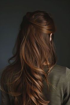 Boat Neck Net Blouse Designs Latest, Hair One Color Ideas, Brunette Hair With Honey Balayage, Toasted Brown Hair Color, Hair Colors For Very Pale Skin, Natural Hair Color Palette, Subtle Ginger Highlights In Brown Hair, Iced Mocha Hair Color, Hair Colour For Indian Skin Brown Ombre