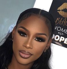 Classy Makeup Black Women, Winter Makeup Black Women, Red Birthday Makeup, Maroon Makeup Looks, Soft Glam Dark Skin, Natural Soft Glam Makeup Black Women, Sza Makeup, Maroon Makeup, Red Makeup Looks