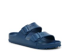 Birkenstock Arizona Essential Slide Sandal - Women's - Free Shipping | DSW Dress Sandals Flat, Shoe Bags For Travel, Shoe Size Chart Kids, Travel Shoes, Trending Sneakers, Kids Sandals, Birkenstock Arizona, Comfortable Sandals, Espadrille Shoes