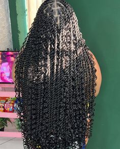 Long Braids Styles, Colorful Twists Braids, Large Island Twist With Curls, Burgundy Island Twist With Curls, Island Twist With Curls With Color, Island Twists Hairstyle With Color, Braided Hairstyles For Teens