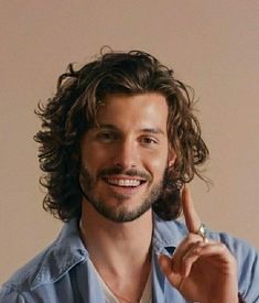 Long Curly Haircuts, Men Haircut Curly Hair, Mens Hair Care, Men's Long Hairstyles, Wavy Haircuts