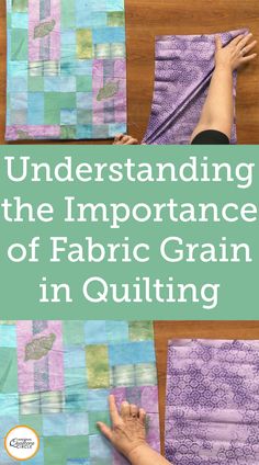 the cover of an article on how to make quilts with different colors and patterns