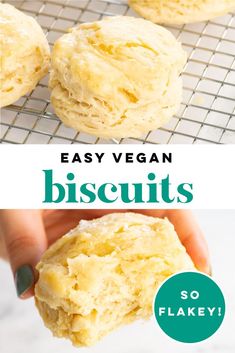 an easy vegan biscuit recipe that's perfect for breakfast or brunch