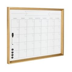 a wooden frame with a whiteboard attached to the front and back of it, showing an arrow on each side