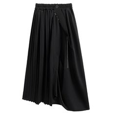 Sku CY-!124131 Material Cotton Style Elegant Feature Pleated Neckline / Occasion Casual, Vintage Seasons Autumn, Winter Type Skirt Color Black Size One Size Size Chart: Please consult the size chart we provide for this item's measurements to help you decide which size to buy. Please note: There may be 1-3cm differ due to manual measurement. CM Bust Shoulder Sleeve Waist Hip Thigh Length One size / / / 60-98 184 / 67-84 S / / / / / / / M / / / / / / / L / / / / / / / XL / / / / / / / High Waist Black Pleated Skirt, Black Pleated Knee-length Bottoms, Black Long Pleated Skirt For Work, Black Hip-length Lined Skirt, Black Hip-length Lined Skirt Bottoms, Fall Black Stretch Pleated Skirt, Black Stretch Pleated Skirt For Fall, Fall Stretch Black Pleated Skirt, Black Long Skirt For Workwear