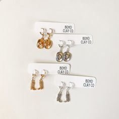 Huggies are hypoallergenic and Nickel free Nickel-free Western Style Earrings, Nickel-free Adjustable Western Earrings, Adjustable Nickel-free Western Earrings, Handmade Western Gold Jewelry, Handmade Western Style Gold Jewelry, Silver Brass Huggie Earrings, Nickel-free Metal Western Jewelry, Nickel-free Western Metal Jewelry, Western Metal Jewelry Nickel Free