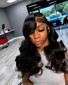 Black Lace Wig, Curly Weave Hairstyles, Cinnamon Brown, Braided Hairstyles For Teens, Slick Hairstyles