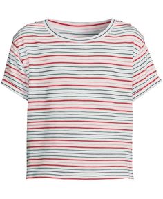 in stock Casual Striped Yarn-dyed Tops, Multicolor Horizontal Stripe Tops For Spring, Casual Yarn-dyed Striped Tops, Multicolor Horizontal Stripe Summer Tops, White Horizontal Stripe Summer Top, White Horizontal Stripe Top For Spring, Trendy White Top With Vertical Stripes, Lily White, How To Buy Land