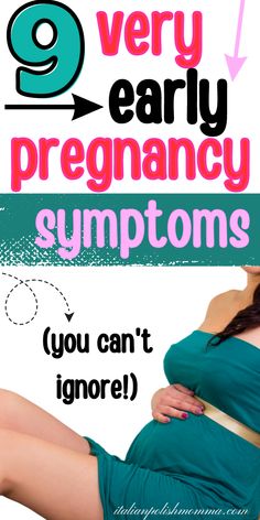 A woman in her first trimester of pregnancy and experiencing very early and strange pregnancy symptoms First Month Of Pregnancy, Early Pregnancy Signs