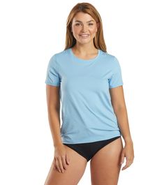 Free Shipping on $49+. Low Price Guarantee. Largest selection of TYR Women's Short Sleeve Sun Shirt. SwimOutlet+ Members Save More! Stretch Crew Neck Rash Guard With Upf 50+, Stretch Rash Guard With Upf 50+ And Crew Neck, Upf 50+ Crew Neck Swimwear For Summer, Crew Neck Swimwear With Upf 50+, Upf 50+ Crew Neck Swimwear, Upf 50+ Crew Neck Rash Guard For Summer, Stretch Moisture-wicking Short Sleeve Rash Guard, Moisture-wicking Stretch Rash Guard With Short Sleeves, Stretch Solid Color Rash Guard With Crew Neck