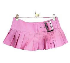 ad eBay - Wholesale Lot of 5 Pink Hip Hugging Pleated  Denim Mini Skirts (Multi Sizes) - Buy Now, click the link (eBay) Fitted Cotton Mini Skirt With Belt Loops, Trendy Fitted Skort With Belt Loops, Spring Cotton Skirt With Belt Loops, Spring Cotton Skort With Belt Loops, Casual Party Skirt With Belt Loops, Casual Cotton Skort For Party, Pink Mini Pleated Skirt, Newjeans Fashion, Hot Pink Mini Skirt