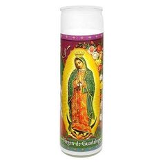 an image of the virgin mary on a white background