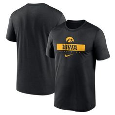 Ensure everyone sees your die-hard Iowa Hawkeyes pride by wearing this Sideline Legend tee. Built by Nike, this T-shirt features incredible Iowa Hawkeyes graphics on the chest, which will solidify your stance as a truly devoted fan. The built-in Dri-FIT technology will ensure you stay comfortable by wicking moisture away from your body. Oregon State Beavers, Seattle Sounders Fc, Oklahoma State Cowboys, Fc Dallas, Iowa Hawkeyes, Florida State Seminoles, American Sports, Die Hard, Wicks