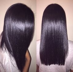 D I C A S H E N E 🌻 Black Straight Hair Aesthetic, Healthy Black Hair Aesthetic, Black Hair Care Aesthetic, Long Healthy Hair Black Women, Long Healthy Hair Aesthetic Black, Healthy Black Hair, Best Hair Straightener