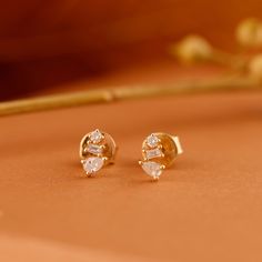 14k Diamond Cluster Stud Earrings, Small Diamond Earrings, Multi Shape Diamond, Baguette, Pear, Round, Rose, White, Yellow, Natural Diamonds It comes as a Pair! ✔ Handmade ✔ Natural Diamond ✔ Total Carat Weight Diamonds: 0.20ct ✔ Dimensions of Setting: 4 x6 mm Orders with free shipping go out with USPS First Class Mail tracking. We require a signature for orders more than $500. If you need a signature required service, you can select that service in the shipping options on your cart. We use DHL Small Diamond Earrings, Baguette Earrings, Baguette Earring, Diamond Baguette, Handmade Fine Jewelry, Set Jewelry, Kids Earrings, Small Earrings Studs, Gold Set