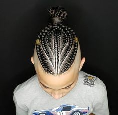 Edge Booster, Braided Man Bun, Braids For Boys