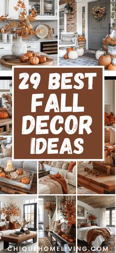 the best fall decor ideas for your home