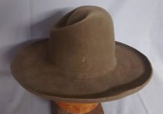 Mule-y Hat, Unique, Old Style Cowboy Hat, Western,  Fur Felt, Historic, Cowboy Hat, traditional, Lil Vintage Fitted Hat For Ranch, Fitted Brimmed Rustic Fedora, Fitted Vintage Hat For Ranch, Rustic Fitted Fedora With Flat Brim, Rustic Fitted Felt Hat With Curved Brim, Rustic Brimmed Felt Hat, Rustic Fitted Felt Hat With Flat Brim, Rustic Fitted Felt Hat With Wide Brim, Fitted Country Hat With Curved Brim