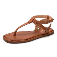 PRICES MAY VARY. Synthetic Rubber sole Minimalist style, combinate adjustable casual strap sandals with metal buckles make these women's sandals look elegant and chic. Open-toe design with synthetic soft lining for all-day comfort this summer. These T- strap flat sandals can give you a flexible fit. These sandals for women using high-quality PU leather, the rubber outsole provides added support, exquisite workmanship delivers a sense of security at every step. At the heel, toe, and instep of the Minimalist Sandals, Buckle Dress, Style Flats, T Strap Flats, Sandals Casual, T Strap Sandals, Synthetic Rubber, Leather Pattern, Brown Sandals