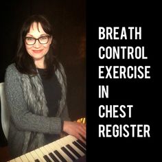 Vocal warm up (singing exercise video) for breath control Singing Hacks, Teaching Singing, Vocal Coaching, Music Theory Piano