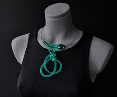 Hey, I found this really awesome Etsy listing at https://www.etsy.com/listing/1101122936/emerald-green-shade-necklace-crystal Emerald Green Shades, Mesh Jewelry, Cable Jewelry, Abstract Necklace, Unusual Necklace, Spiral Necklace, Mesh Necklace, Contemporary Necklace, Necklace Crystal