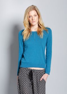 Soleil Cotton Sweater #brooklynindustries #spring #sweater #womensfashion http://www.brooklynindustries.com/product/soleil-cotton-sweater Cotton Sweater, Sleeve Blouse, Long Sleeve Blouse