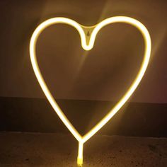 Heart Shaped Led Neon Night Light - Art Decor For Bedroom Wall Lighting Ideas White / Battery Warm Bedroom Wall Lighting, Battery Wall Lights, Decor For Bedroom Wall, Wall Lighting Ideas, Neon Heart Light, Night Light Bedroom, Dimmable Ceiling Lights, Light Fixtures Bedroom Ceiling, Copper Chandelier