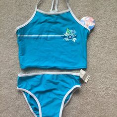 Nwt Tankini Swimsuit, Girls L (Matches Up To A 10 In Other Brands I Have). I Have A Lot Of Items In This Size In My Closet - Please Check Them Out For A Bundling Discount. All Offers Welcome! Playful Blue Fitted Tankini, Playful Blue Tankini For Swimming, Blue Beachwear Sets For Poolside, Blue Sleeveless Playwear Tankini, Fitted Blue Beach Set, Blue Stretch Swim Sets For Pool, Blue Stretch Swimwear Sets For Pool, Cute Stretch Blue Swimwear, Cute Blue Stretch Swimwear