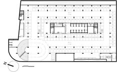 the floor plan for an office building