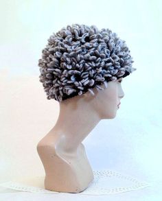 Gray crocheted beanie hat for women, This is a very elegant and feminine version of a traditional beanie hat. Hand crocheted in an intricate  pattern using high quality  yarn. It goes perfectly with jeans and sweater, jacket, or blouse. Very stylish and comfortable. The actual color gray with a black underneath. Fits small heads up to 21 inches.   Comes from my smoke and pet free studio. To see more of my unique handmade hats, click here: https://www.etsy.com/shop/TextileDreamsByIRYNA?ref=seller-platform-mcnav&section_id=22590274 Best wishes from Iryna Handmade Gray Crochet Hat For Winter, Handmade Gray Winter Hat, Casual Hand-knitted Gray Crochet Hat, Handmade Gray Crochet Hat, One Size, Hand Knitted Gray Beanie Cap, Bob Chapeau, Beanie Hats For Women, Crochet Beanie Hat, Grey Beanie