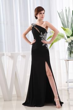 Shoulder Dresses, Evening Dress Floor Length, Cute Wedding Dress, Chiffon Evening Dresses, Beaded Prom Dress, فستان سهرة, Maxi Robes, Fall Wedding Dresses, Dresses Elegant