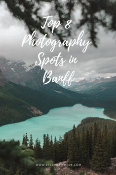 the top 8 photography spots in banff