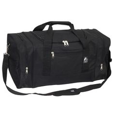 Everest Spacious Sporty Gear Duffel Bag Duffle Bag Sports, Black Duffle Bag, Gear Bag, Travel Duffel, Duffel Bag Travel, Sports Gear, Bags Travel, Sport Bag, Travel Gear