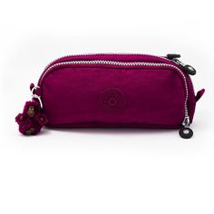 e um estojo que tem varias partes para por as coisas da escola Middle School Supplies, Cute Pencil Pouches, Minimalist Purse, Burgundy Purse, Purse Outfit, Cute Pencil Case, Backpack Organization, Perfect Purse